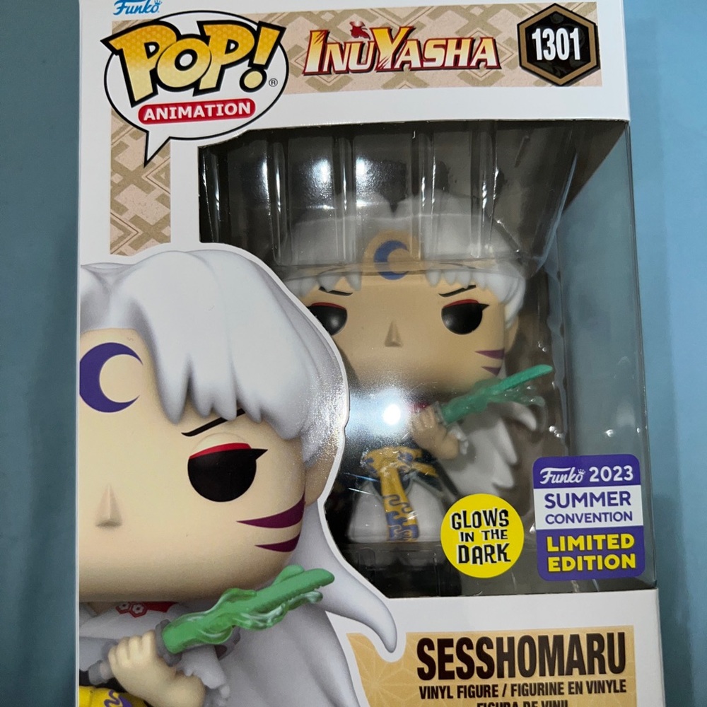Mint Sesshomaru Glow Funko Pop